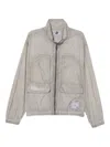 Izzue Dyed Jacket In Gray