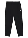 Izzue Elasticated-cuff Track Pants In Black