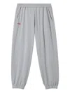 Izzue Elasticated-cuff Track Pants In Gray
