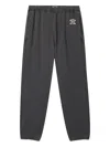 Izzue Elasticated-cuff Track Pants In Gray