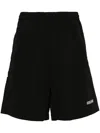 Izzue Elasticated Waistband Shorts In Black