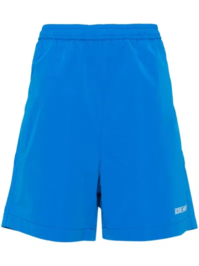 Izzue Elasticated Waistband Shorts In Blue