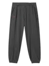 Izzue Elasticated-waistband Track Pants In Gray