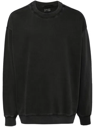 Izzue Embroidered Design Sweatshirt In Black