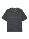 Izzue Embroidered-detail T-shirt In Gray