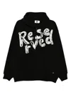 Izzue Embroidered Hoodie In Black