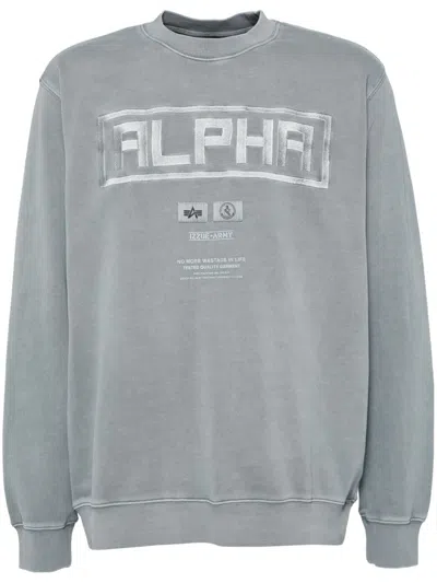 Izzue Embroidered Logo Sweatshirt In Blue