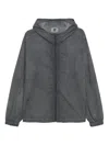 Izzue Jacke Mit Slogan In Gray