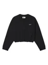 Izzue Embroidered Sweatshirt In Black