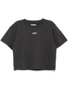 Izzue Embroidered T-shirt In Grey