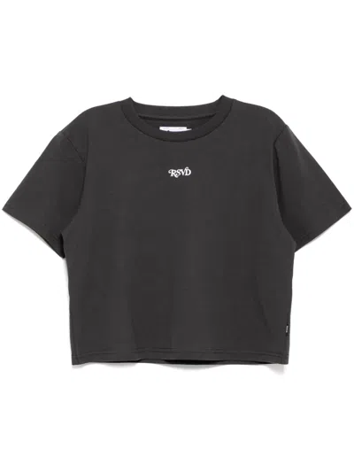 Izzue Embroidered T-shirt In Grey
