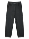 Izzue Faded-effect Track Pants In Gray