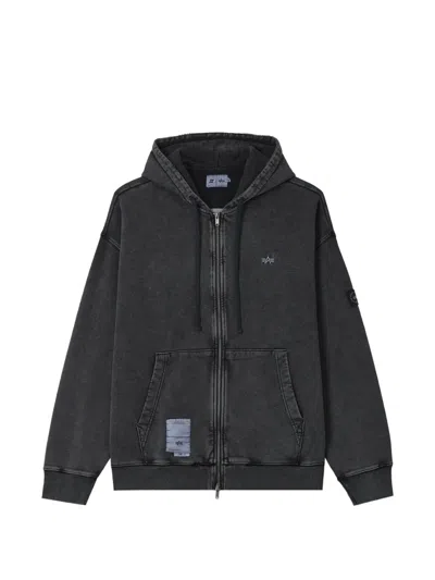 Izzue Faded Zip-up Hoodie In Gold