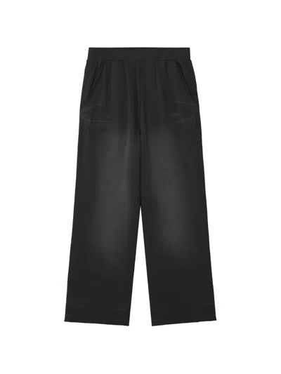 Izzue Faded-effect Track Pants In Black