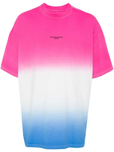 Izzue Gradient Effect T-shirt In 粉色
