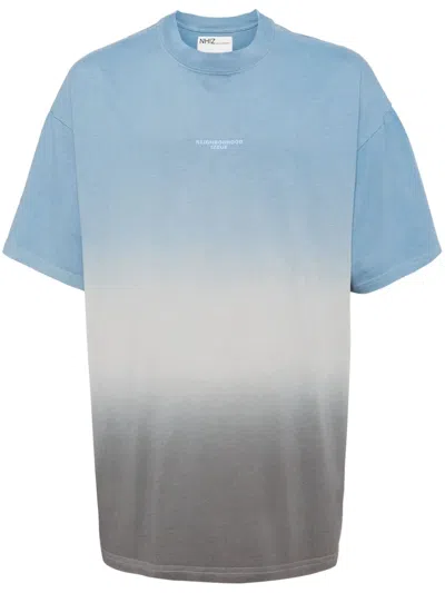 Izzue Gradient Effect T-shirt In 蓝色