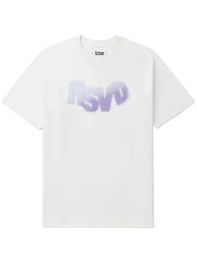 Izzue Teddy Bear-print Cotton T-shirt In White