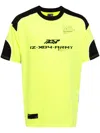 Izzue Graphic Contrasting T-shirt In Yellow