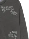 Izzue Sweathshirt Mit Grafischer Stickerei In Gray