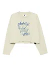 Izzue Graphic-print Cotton T-shirt In Neutral