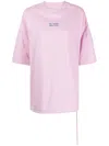 Izzue Graphic-print Cotton T-shirt In Pink