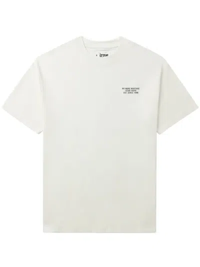 Izzue Graphic-print Cotton T-shirt In White