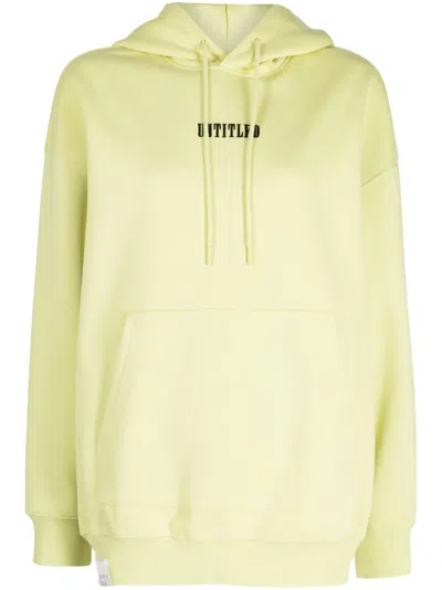 Izzue Graphic-print Drawstring Hoodie In Green