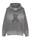 Izzue Graphic-print Hoodie In Gray