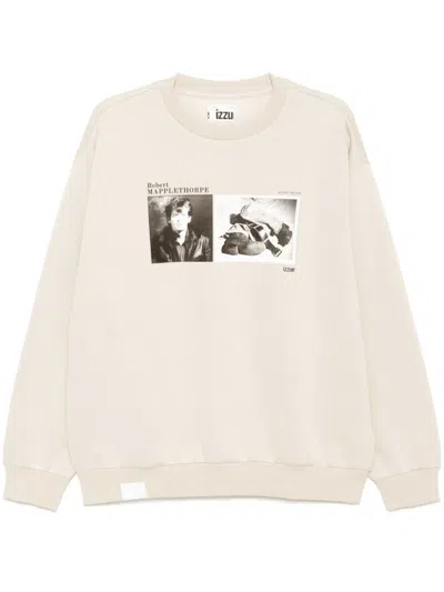 Izzue Graphic-print Sweatshirt In 中性色