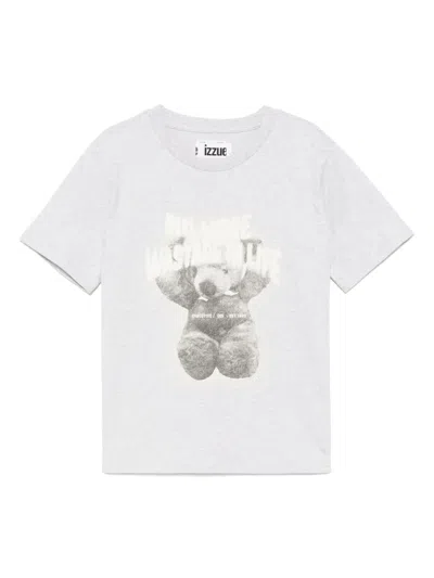Izzue Graphic-print T-shirt In 灰色
