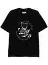 Izzue Graphic-print T-shirt In Black