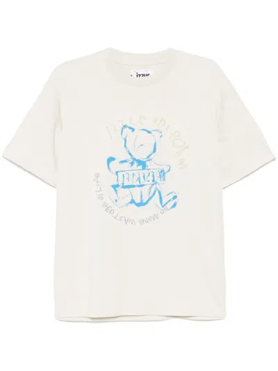 Izzue Graphic-print T-shirt In Grey