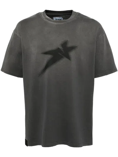 Izzue Graphic-print T-shirt In Grey
