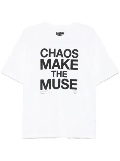 Izzue Graphic-print T-shirt In White