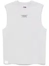 Izzue Graphic-print Vest In Grey
