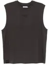 Izzue Graphic-print Vest In Grey