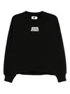 Izzue Graphic-printed Sweatshirt In Black