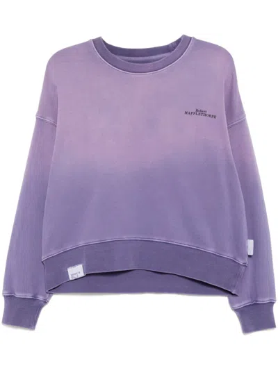 Izzue Graphic-printed Sweatshirt In Purple