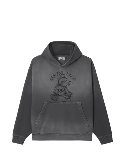 Izzue Graphic-print Cotton Hoodie In Animal Print