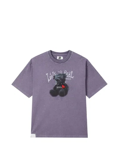 Izzue Graphic-print Cotton T-shirt In Multi