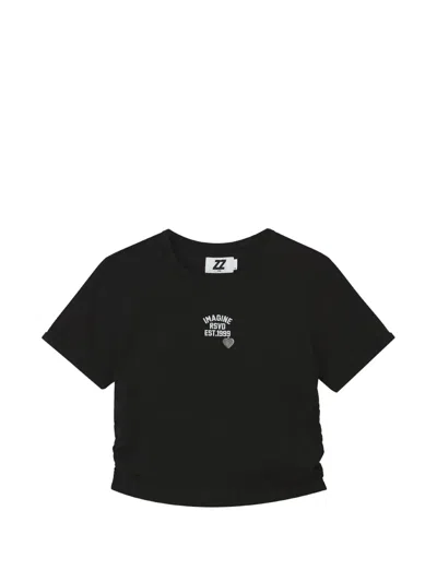 Izzue Graphic-print T-shirt In Black