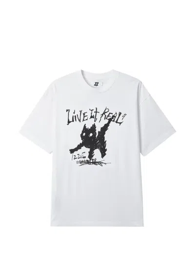 Izzue Graphic-print T-shirt In White
