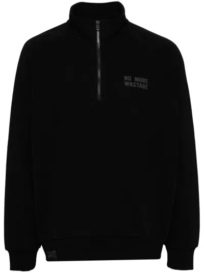 Izzue Half-zip Sweatshirt In Black