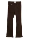 Izzue Heart Patch Jeans In Animal Print