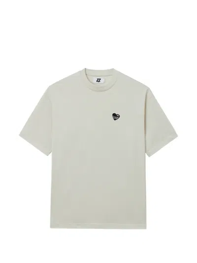 Izzue Heart-motif T-shirt In Neutral