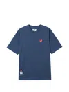Izzue Heart-patch T-shirt In Blue