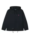 Izzue Hooded Buttoned Jacket In Black