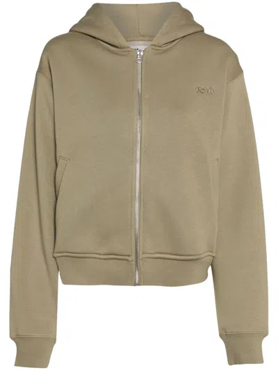 Izzue Jersey Hooded Jacket In Nude