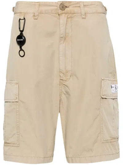 Izzue Keyring-attachment Cargo Shorts In Brown
