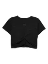 Izzue Knitted T-shiet In Black